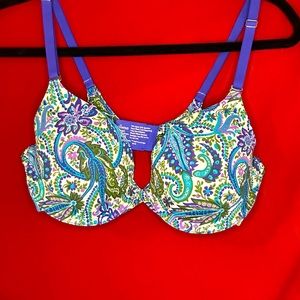 Sonoma bra size 36C purple with designs